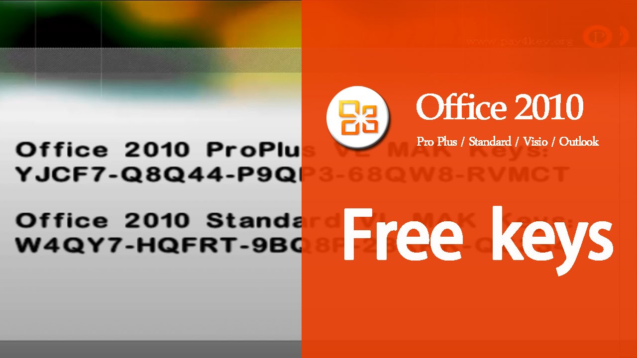 Ms Office 2010 Product Key Free